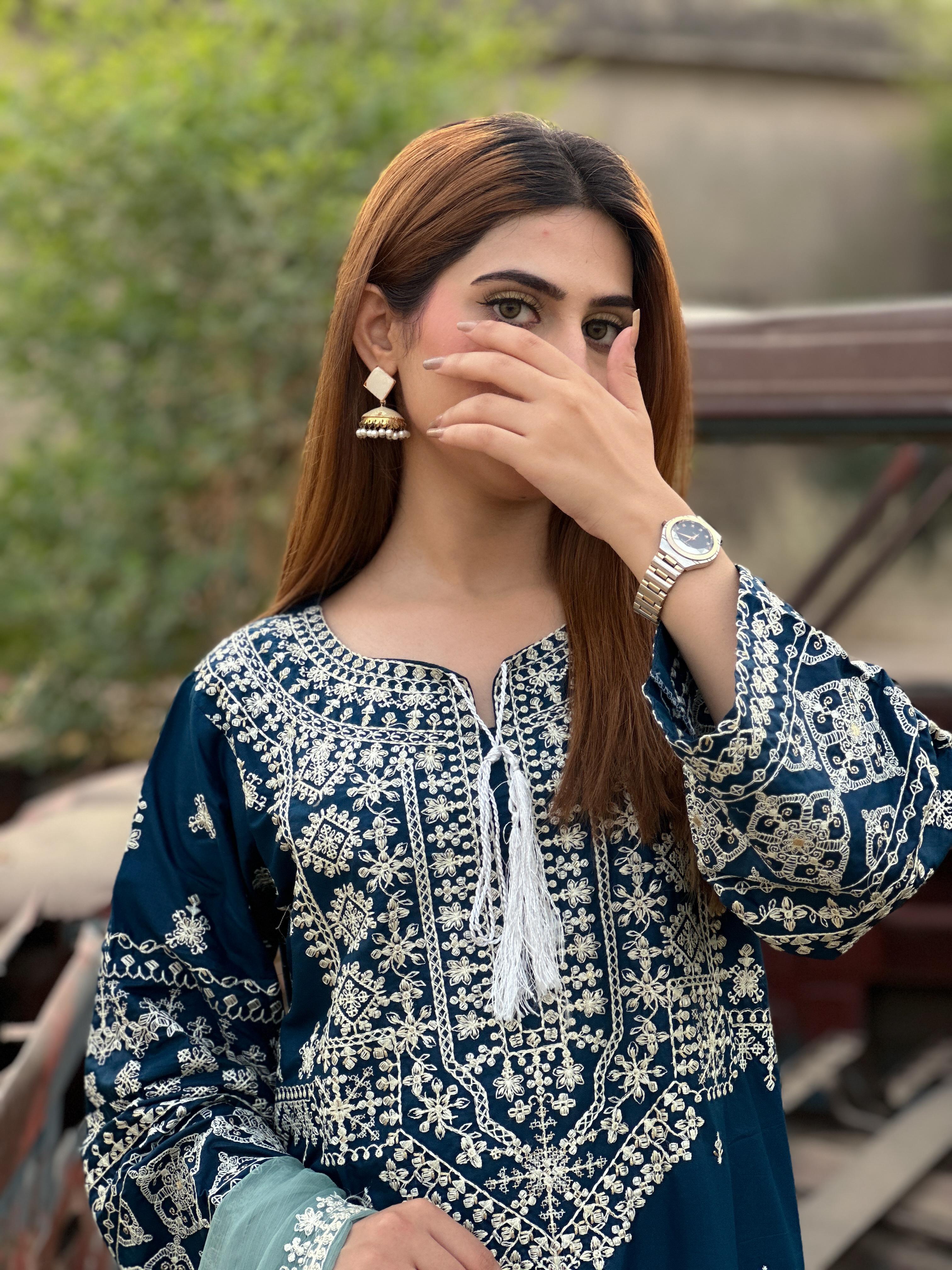 ZARA EMBROIDERED 3PC