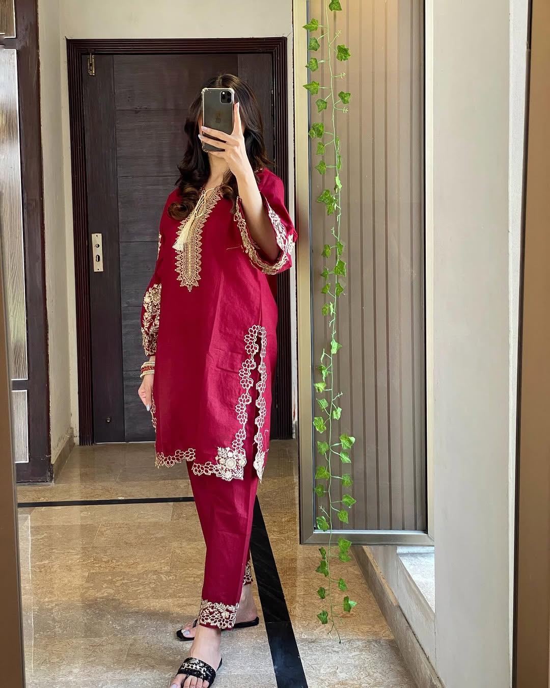 Roochi Sequence Cotton Lawn 2pc