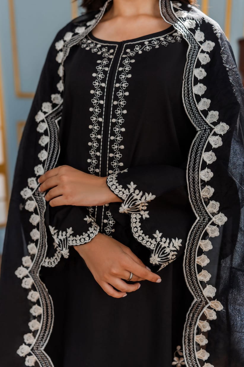 BLACK PEARL 3PC STICHED