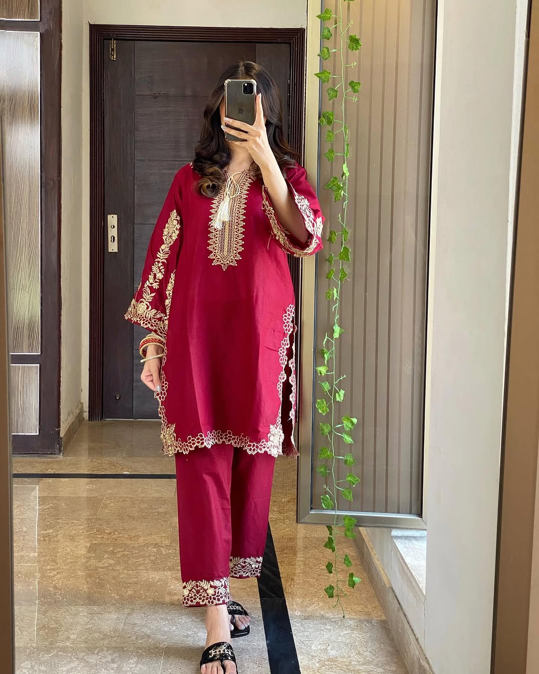 Roochi Sequence Cotton Lawn 2pc