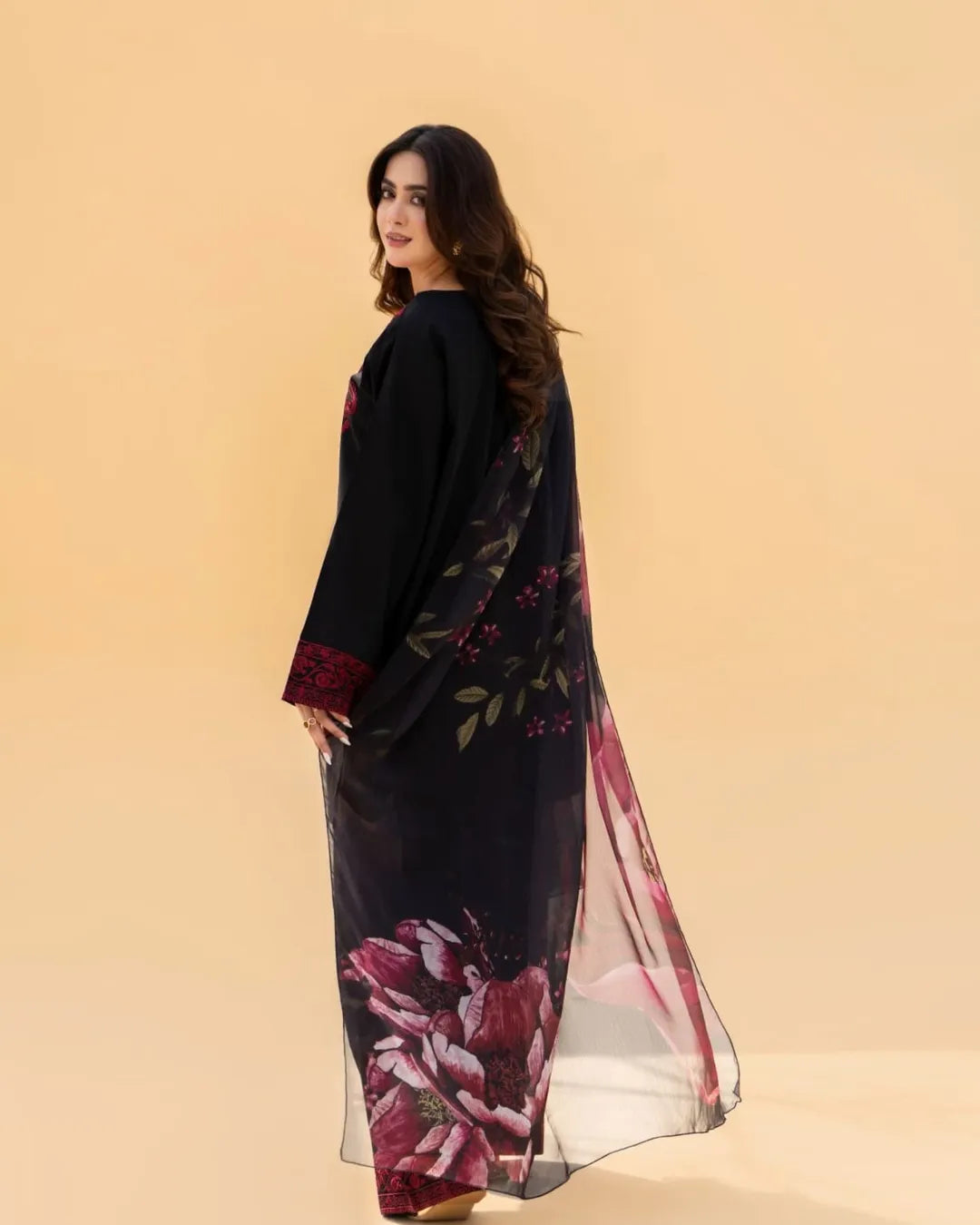 MAH-E-NOOR EMBROIDERED 3PC