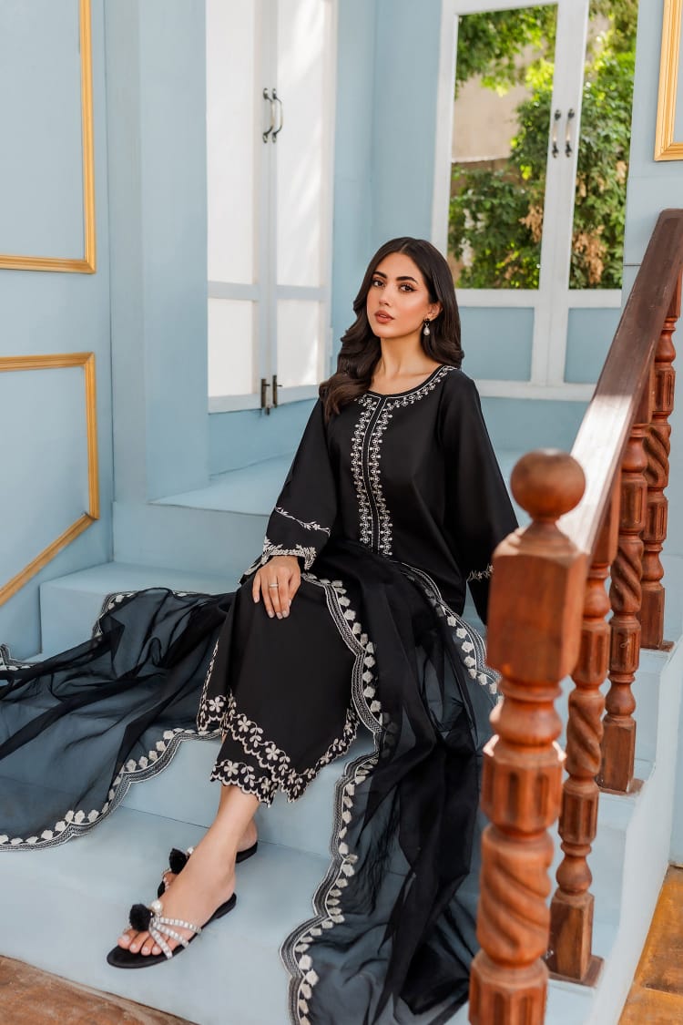 BLACK PEARL 3PC STICHED